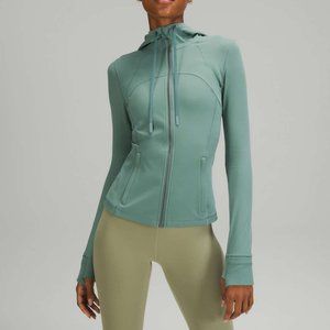 Lululemon Hooded Define Jacket *Nulu, Sz 20 Tidewater Teal